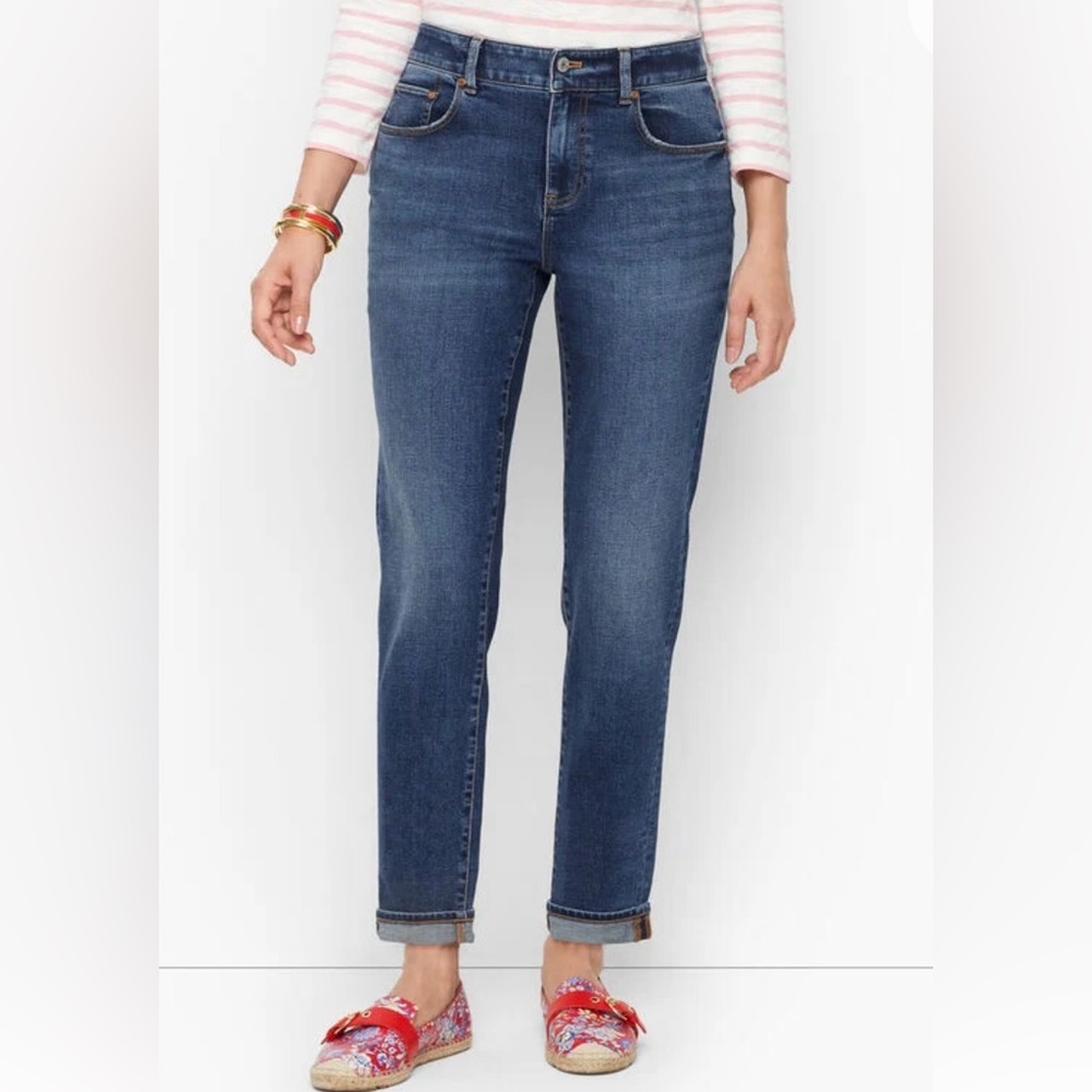 Talbots Everyday Relaxed Jeans Sundown Wash Size 6